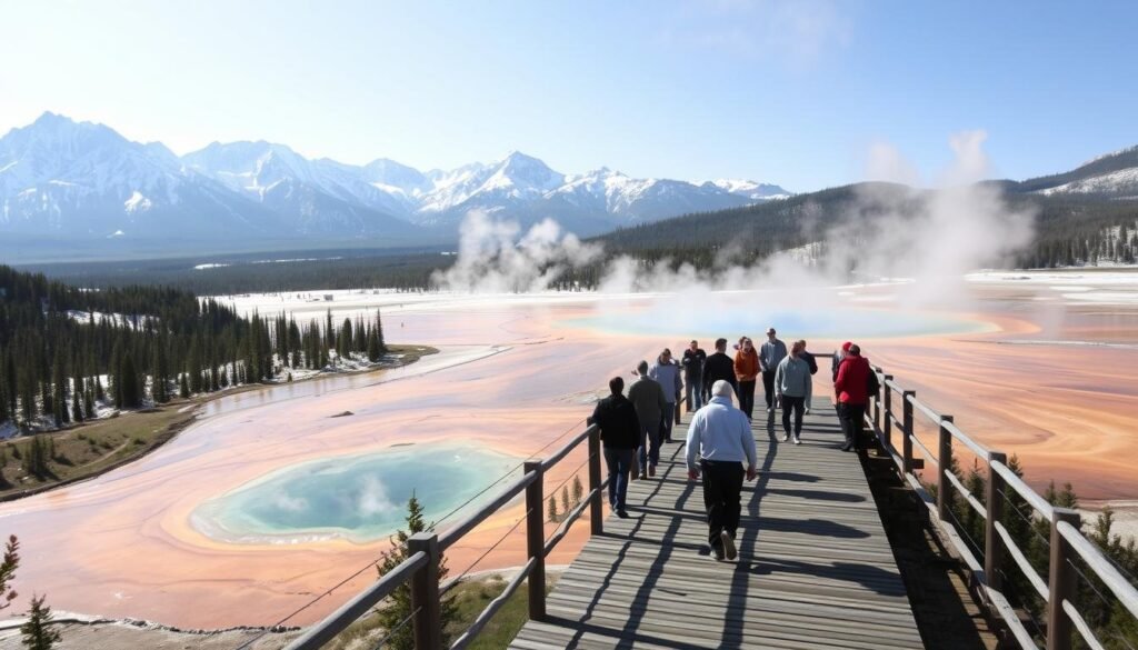 Grand Prismatic Spring safety precautions
